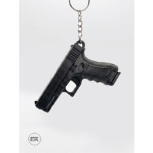 Erol Av Tabanca Görünüm G19 Anahtarlık | Kılıflı, Klipsli