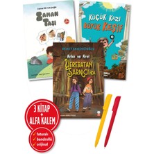 Kırmızı Kedi Yayınevi Alfa Kalem+Arke ve Arel Yerebatan Sarnıcı+Küçük Kazı Büyük Keşif+Zaman(Demet Ekmekçioğlu) 3 Kitap