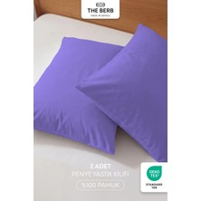 | 2'li Penye Yastık Kılıfı Seti | %100 Pamuk | 50 X70 | Fermuarlı | Jersey Kumaş