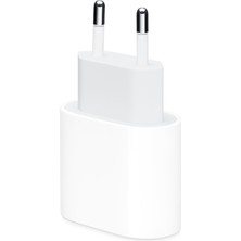 Apple 20 W USB-C Güç Adaptörü Beyaz Renk ile Apple Aygıtlar için Hızlı Şarj Uyumluluğu