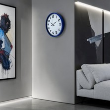 Akıllı Durak Royal Lacivert 36 cm Duvar Saati