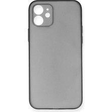 SiHako Iphone 12 Kılıf Pp Ince Kapak - Gri