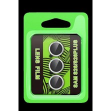 Marsilyan Samsung Galaxy S26 Plus Raze Metal Kamera Lens - Gümüş