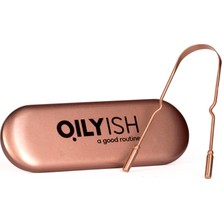 Oilyish Özel Saklama Kutulu Bakır Dil Sıyırıcı