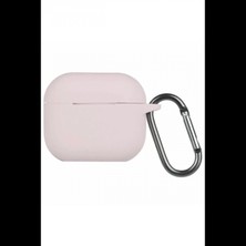 Pileli Store Newface Airpods 3 (3.nesil) Hang Kılıf - Pudra