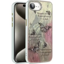 SiHako Iphone 16E Kılıf Blade Aynalı Desenli Kapak - Desen 6