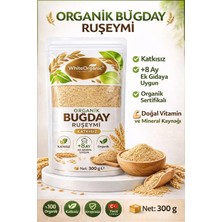 White Organic Organik Buğday Ruşeymi 300 gr  Ekonomik Paket