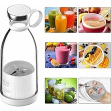 İlkyaz Fashion U Geçirmez Kablosuz Şarjlı Dayanıklı Taşınabilir Mini Blender