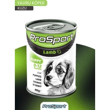 Prosport Kuzu Etli Chunk Yavru Köpek Konserve Yaş Mama 400 gr