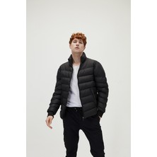 Bad Bear Phantom Puffer Siyah Mont Erkek M Beden Modern Kesim ile Soğuk Havalara Karşı Koruma