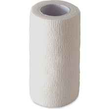 Elastik Bandaj 5'li Set, 10CM x 4,5mt, Kendinden Yapışkanlı, Beyaz
