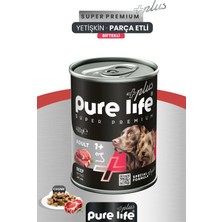 Pure Life Plus Biftek Chunk Yetişkin Köpek Konserve Yaş Mama 400 gr