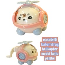 Masaüstü Kollu Kalemtraş Helikopter Model
