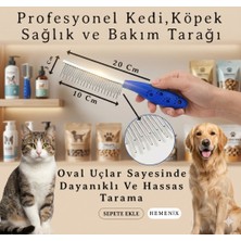 Hemenix Profesyonel Kedi Köpek Bakım Tarağı