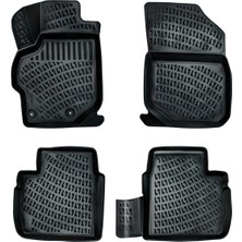 Rizline 3D Havuzlu Paspas Fiat Linea İçin Siyah Renk Ekolojik Malzeme ile Üretilmiştir