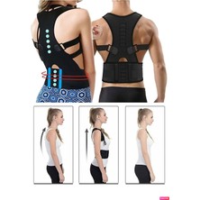 Manyetik Dik Duruş Korsesi, Bel ve Omuz Destekleyici Rahat Tasarım