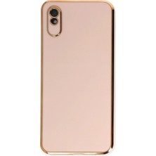 Magicool Xiaomi Redmi 9A Kılıf Volet Silikon - Pembe