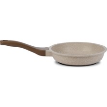 Thermoad Granit Kaplamalı Düz Tava 20 cm 1 Parça Alüminyum Döküm