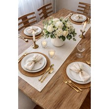 Hayalperest Dertsiz Kumaş Özellikli Keten Runner