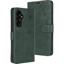 DS LLC Samsung Galaxy A17 5g Trend S Plus Kapaklı Kılıf - Yeşil