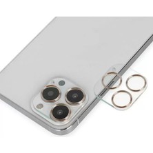SiHako Iphone 14 Band Metal Kamera Lens - Gold