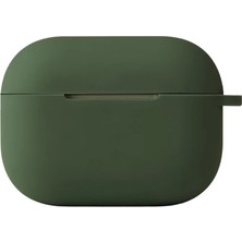 DS LLC Apple Airpods Pro 2 (2.nesil) Hang Kılıf - Koyu Yeşil