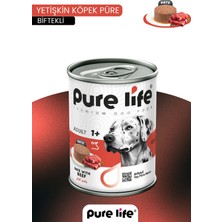 Pure Life Biftek Pate Yetişkin Köpek Konserve Yaş Mama 400 gr