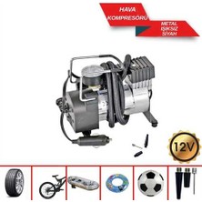 Callysta Hava Kompresörü Metal 12V 150 Psi Isiksiz Siyah