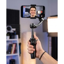 İlkyaz Fashion 3 Eksen Telefon Gimbal Stabilizer Video Sabitleyici Vlog ve Çekim Aparatı
