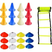 PremiumPort Çok Amaçlı Antrenman Seti: Merdiven, Huni ve Çanaklarla Tam Donanım