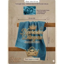 tp Buğz Nevresim Dünyası Prime Havlu 60X110 Lacivert