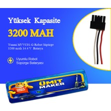 Yunmi MVVC01-G 3200 Mah Robot Süpürge Batarya