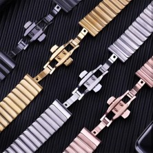 Pileli Store Newface Apple Watch 42MM KR413 Fine Steel Kordon - Yıldız Işığı