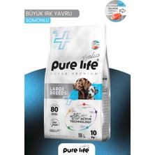 Pure Life Plus Somonlu Büyük Irk Yavru Köpek Maması 10 kg
