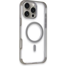 DS LLC Joko Apple Iphone 14 Pro Max Hilton Magsafe Kapak - Titan Gri