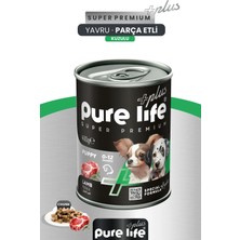 Pure Life Plus Kuzu Etli Chunk Yavru Köpek Konserve Yaş Mama 400 gr