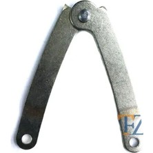 İlkyaz Fashion Sandık, Kutu Makası 11,5 cm - Büyük, Nikel, 100 Adet