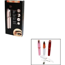 Vice Avm Flawlbss USB Şarjlı Kalem Modeli Kaş Burun Yanak Kıl Makinesi GO53/00479