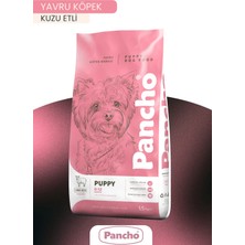 Pancho Puppy Kuzu Etli Yavru Köpek Maması 15 kg