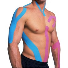 PremiumPort 5 Adet Mavi Kinesio Tape, Ağrısız ve Konforlu Kullanım