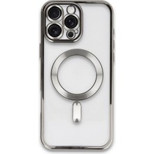 DS LLC Apple Iphone 16 Pro Max Kılıf Kross Magneticsafe Kapak - Titan Gri