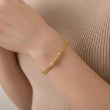 Stil Incisi/xupıng Jewelry Çoklu Zincir Model Bileklik