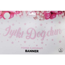 Hayaller Dükkanı Flama Iyiki Doğdun Pembe Pk:1 KL:300