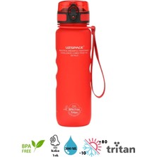 PremiumPort Soft Touch Tritan Su Matarası 500 Ml, Hafif ve Dayanıklı Tasarım