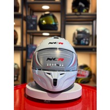 Scoyco Ncr Rapid Kapalı Kask (Beyaz)