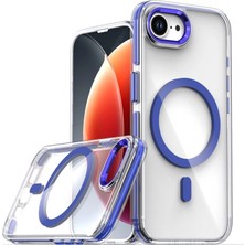 DS LLC Joko Apple Iphone 16E Bella Magsafe Kapak - Mavi