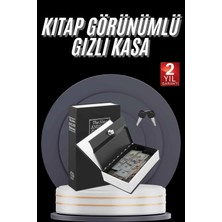 DS LLC Gizli Kasa Kilitli Sözlük Görünümlü 18CM Gizli Kasa Büyük Boy Anahtarlı