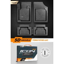 Callysta Paspas Icon Pvc 5d Üniversal Siyah Kutulu