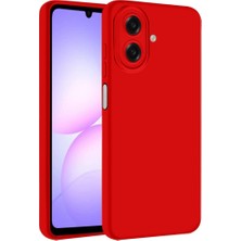 Wovna  Galaxy A07 4g Nano Içi Kadife  - Kırmızı