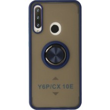 Bilfold Huawei Y6P Kılıf Montreal Yüzüklü Kapak - Lacivert